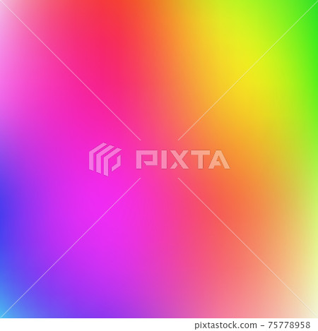 Rainbow gradient mesh background. Vector Rainbow gradient mesh background. Vector 75778958