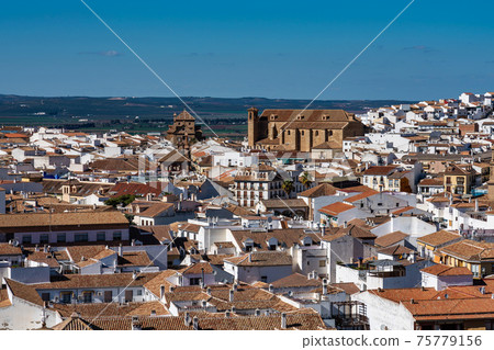 View of the city of Antequera in Malaga, Andalusia, Spain View of the city of Antequera in Malaga, Andalusia, Spain 75779156