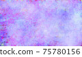 Purple watercolor brush marks, background material, texture 75780156