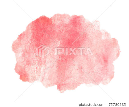 紅色的水彩筆標記，背景材料，紋理 75780285