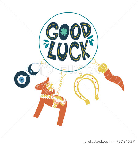 Good luck keychains 75784537