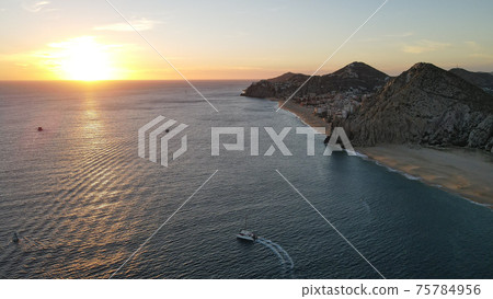 Cabo San Lucas winter sunset Cabo San Lucas winter sunset 75784956