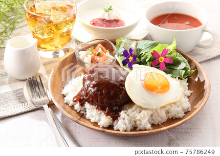 機車莫科板喝湯甜點套裝 75786249