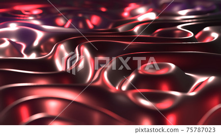 漣漪金屬水面紅色[還有另一個Ver] 75787023