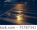 rain, night, rainy 75787341