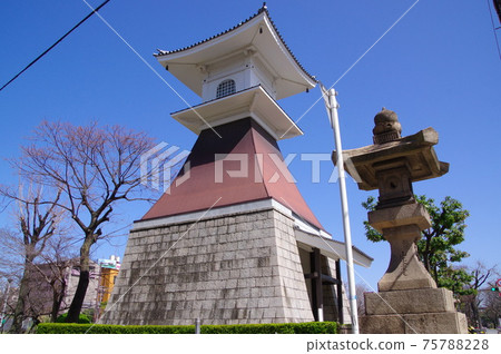 Japan's oldest lighthouse Sumiyoshi's high lantern (nightlight) Japan's oldest lighthouse Sumiyoshi's high lantern (nightlight) 75788228