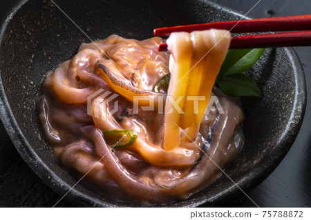 Salted squid from Hokkaido Salted squid from Hokkaido 75788872