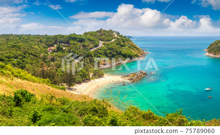 Panoramic view of  Phuket 75789060