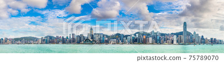 Victoria Harbour in Hong Kong Victoria Harbour in Hong Kong 75789070
