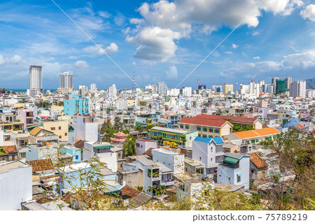 Aerial view of Nha Trang, Vietnam Aerial view of Nha Trang, Vietnam 75789219