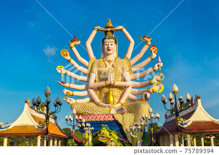 Statue of Shiva at Samui, Thailand 75789394