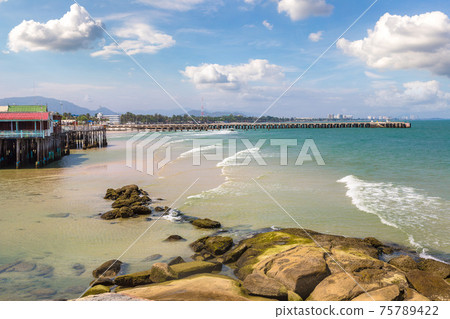 Hua Hin beach, Thailand 75789422