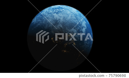 Earth 3D CG背景壁紙 Earth 3D CG背景壁紙 75790698