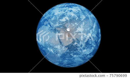 Earth 3D CG background wallpaper Earth 3D CG background wallpaper 75790699