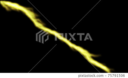 Lightning thunder, electric shock, lightning strike, yellow CG background wallpaper Lightning thunder, electric shock, lightning strike, yellow CG background wallpaper 75791506
