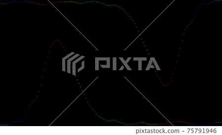Audio spectrum line line CG background wallpaper Audio spectrum line line CG background wallpaper 75791946