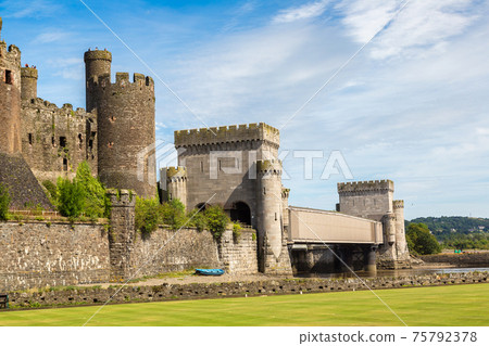 Conwy Castle in Wales 75792378