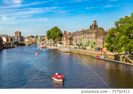 River Ouse in York, England, United Kingdom River Ouse in York, England, United Kingdom 75792411