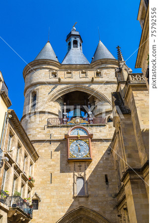 Bell tower gate in Bordeaux Bell tower gate in Bordeaux 75792556