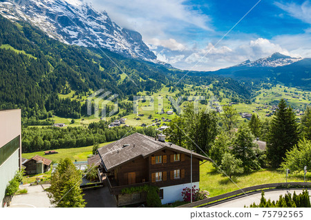 Mountain near Gimmelwald Mountain near Gimmelwald 75792565