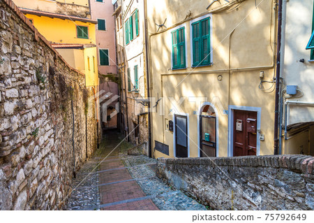 Medieval street in San Remo Medieval street in San Remo 75792649