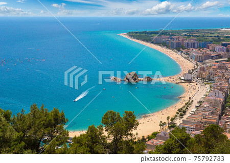 Panoramic view of Blanes 75792783