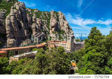 Santa Maria de Montserrat abbey Santa Maria de Montserrat abbey 75792794