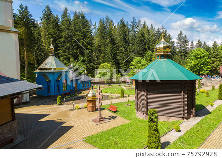 Monastery in Manyava village 75792928