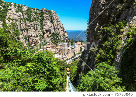 Montserrat funicular railway 75793040