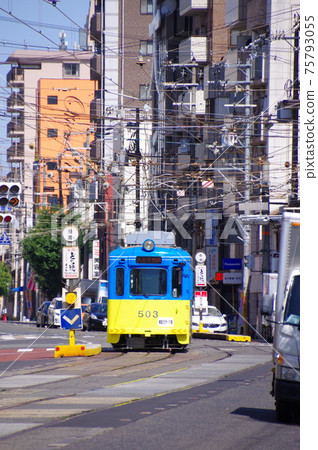 住吉站附近的阪急電車道 住吉站附近的阪急電車道 75793055