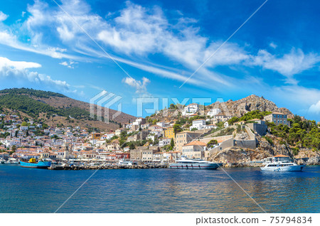 Hydra island  in Greece 75794834