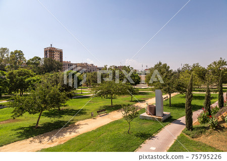 Turia gardens in Valencia Turia gardens in Valencia 75795226