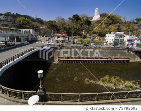 Ofuna Kannon and Kashio River, Kanagawa Prefecture Ofuna Kannon and Kashio River, Kanagawa Prefecture 75798692