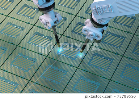 robotic arms with chipset 75799550