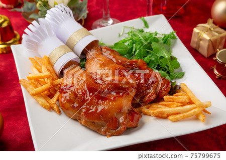 Christmas chicken Christmas chicken 75799675
