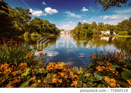 Lazienki Park in Warsaw Lazienki Park in Warsaw 75800519