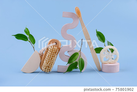 Zero waste eco brushes and loofah 75801902