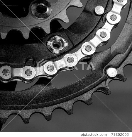 MTB crankset with chain MTB crankset with chain 75802003