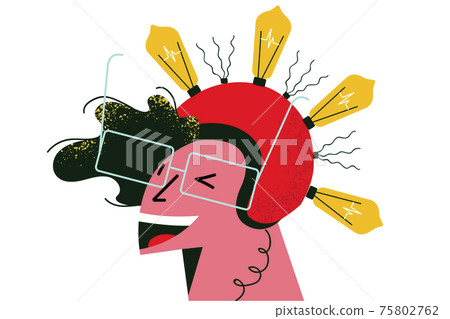 Innovation, idea, brainstorm concept 75802762