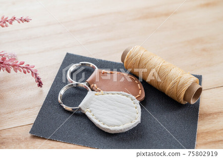 Handmade leather key chain Handmade leather key chain 75802919
