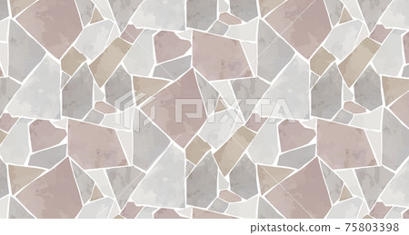 平鋪多彩的鵝卵石圖案背景 平鋪多彩的鵝卵石圖案背景 75803398