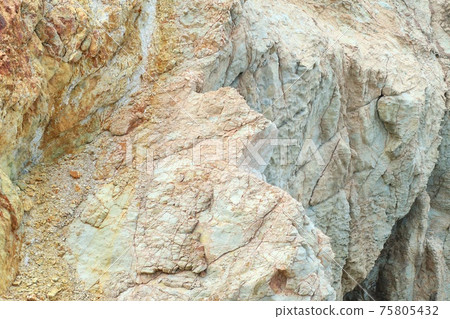 小石垣熱液蝕變岩Ugusu沉積矽石 小石垣熱液蝕變岩Ugusu沉積矽石 75805432