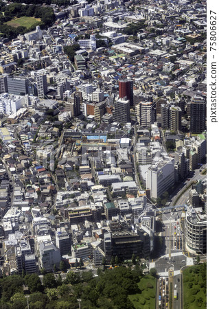 東京澀谷區富谷屋附近的鳥瞰圖 75806627