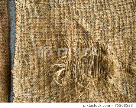 Old Hemp sack texture  75808588