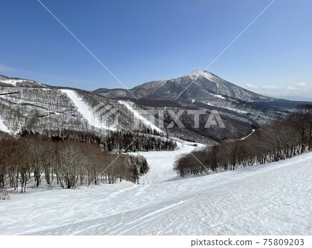 2021年3月,福島縣的Alts Bandai滑雪勝地 2021年3月,福島縣的Alts Bandai滑雪勝地 75809203