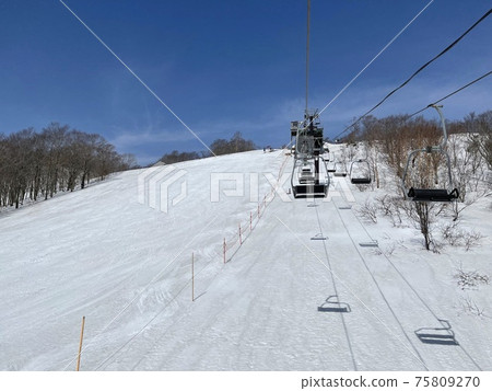 Alts Bandai Ski Resort in Fukushima Prefecture in March 2021 75809270