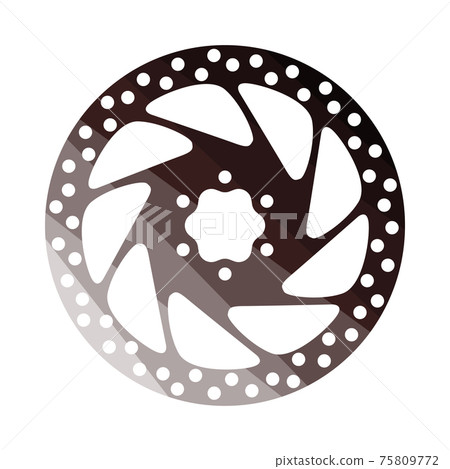 Bike Brake Disc Icon 75809772