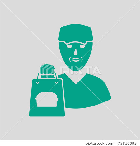 Food Delivery Icon 75810092