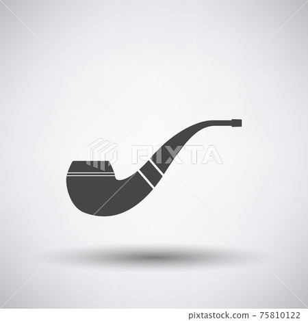 Smoking Pipe Icon 75810122