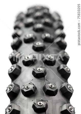 Bicycle wheel with winter tyre Bicycle wheel with winter tyre 75810205